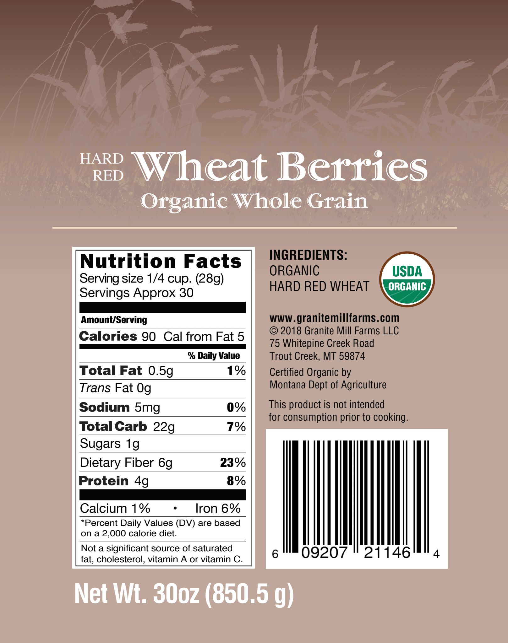 Hard Red Wheat Berries - Image 3