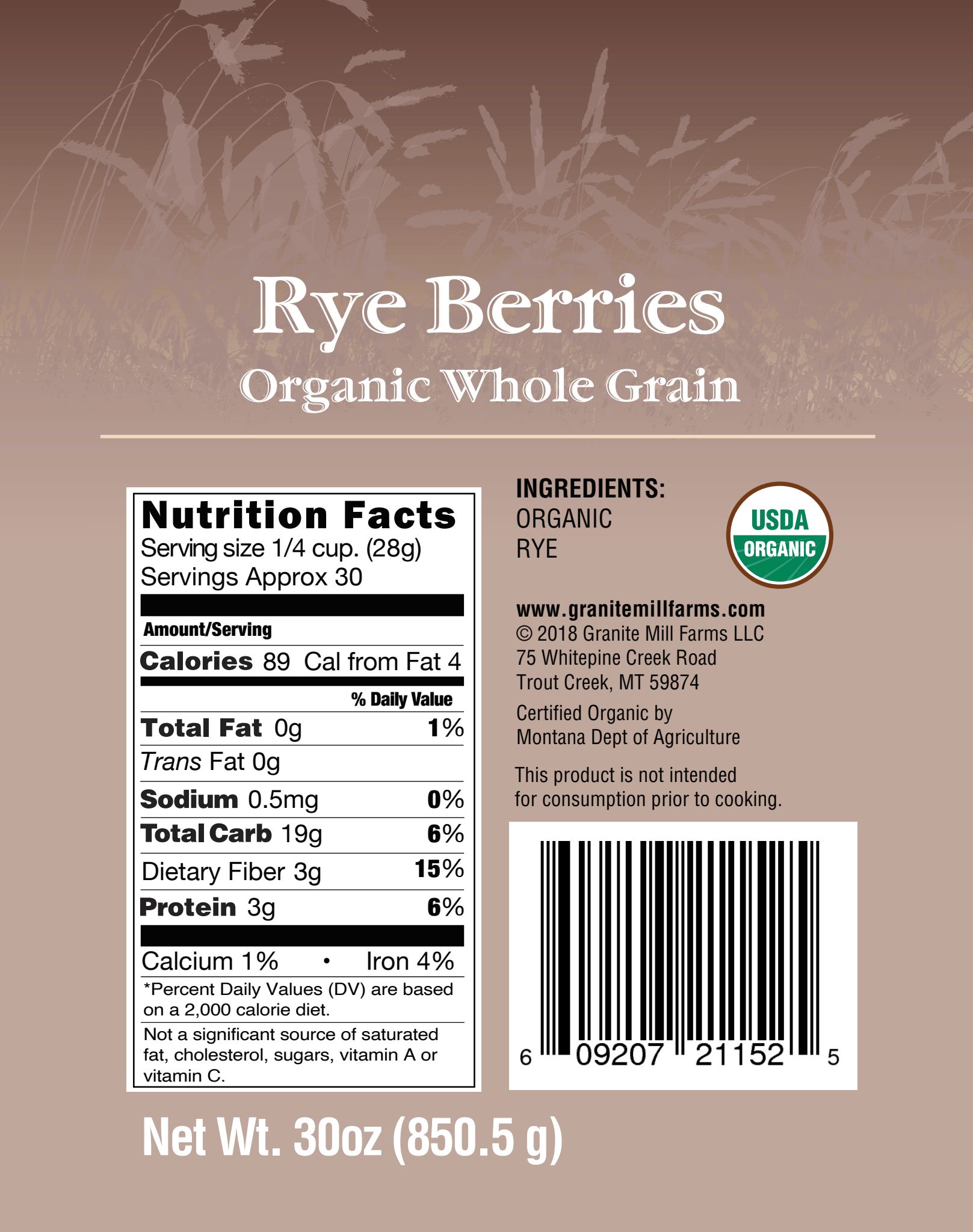 Rye Berries - Image 2
