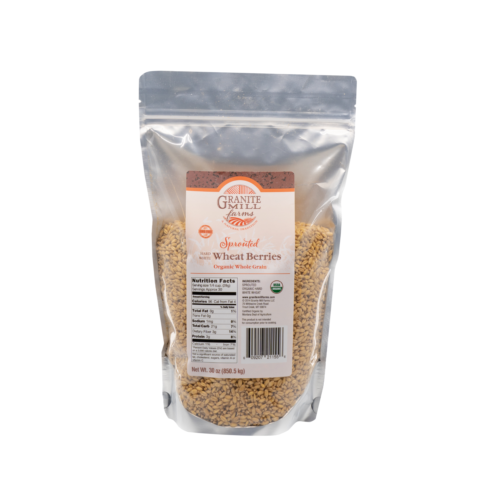 Hard White Wheat Berries