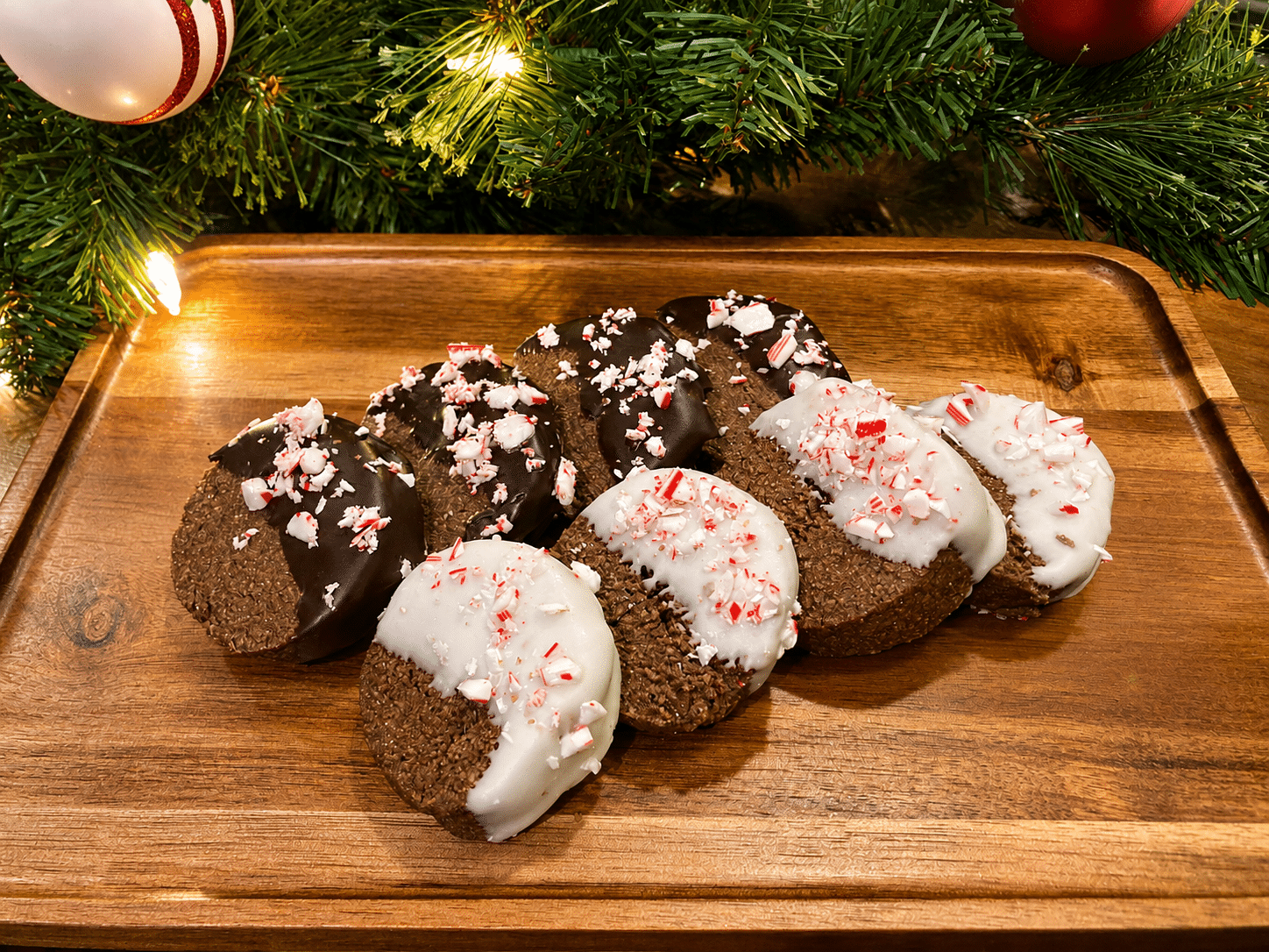 Chocolate Shortbread Cookies