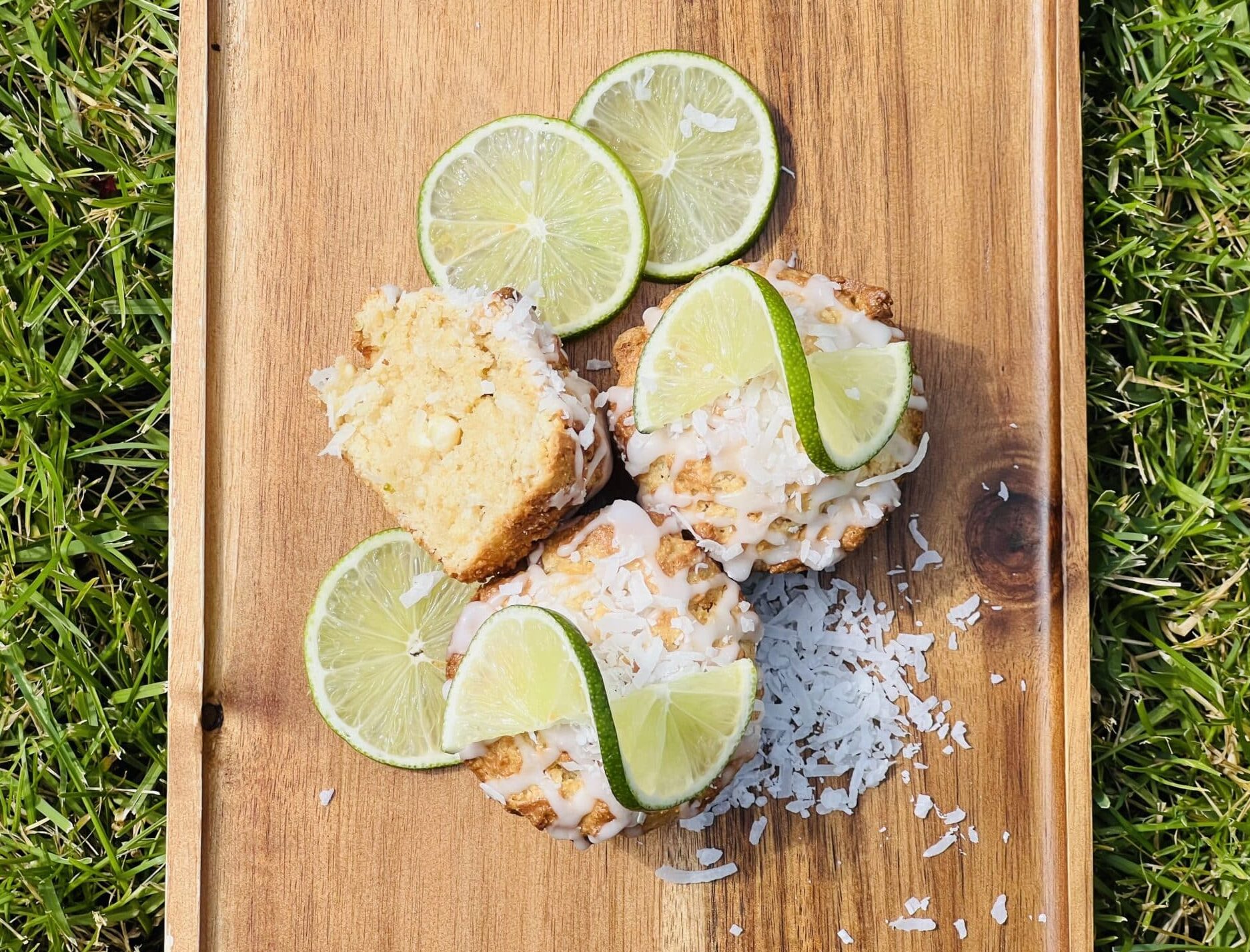 Coconut Lime Muffins
